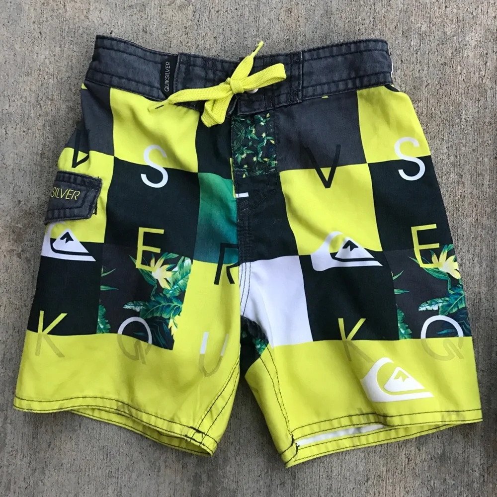 Quicksilver 24 mo swim shorts bundle (2) - Picture 1 of 4